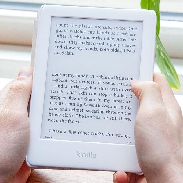 eBook-Reader Amazon New Kindle 2020 weiß Lifestyle
