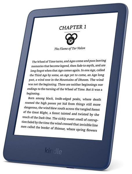 Elektronická čítačka kníh Amazon Kindle 2022, 16 GB, modrá, bez reklám ...