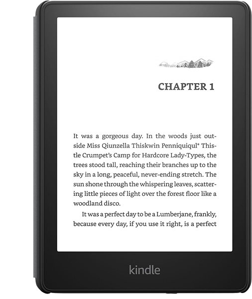 Ebook olvasó Amazon Kindle Paperwhite 5 2021 8GB (reklámmal) + fekete borító ...