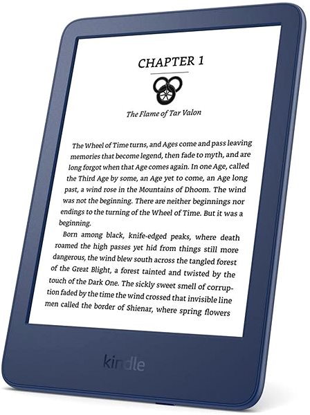 Elektronická čítačka kníh Amazon Kindle 2022, 16 GB, modrý (s reklamou) ...
