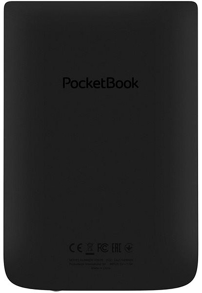 eBook-Reader PocketBook 628 Touch Lux 5 Ink Black Rückseite