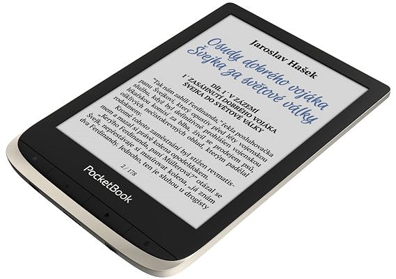 eBook-Reader PocketBook 633 Color Moon Silver Bodenseite