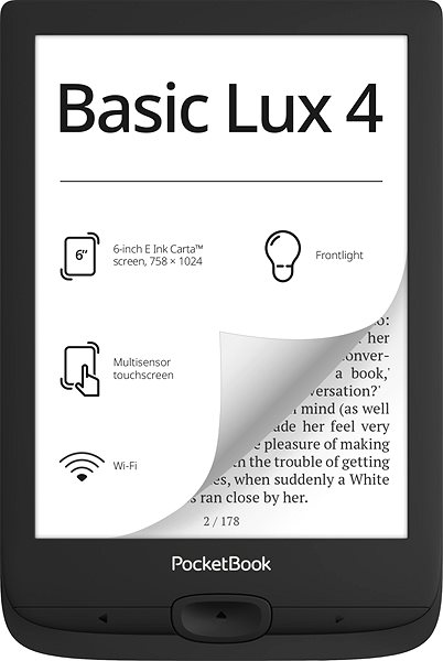 Elektronická čítačka kníh PocketBook 618 Basic Lux 4 ...