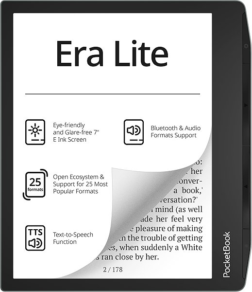 PocketBook 700 Era Lite - Stone Green E-reader.