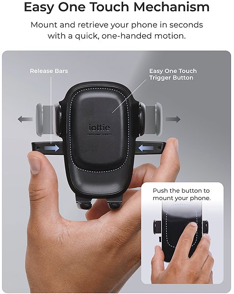 Phone holder iOttie Easy One Touch 6 Dash & Windshield Mount ...