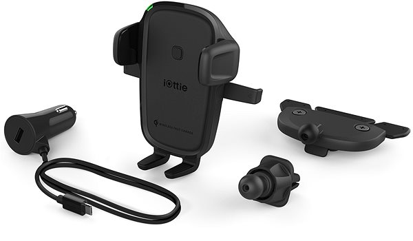 Phone holder iOttie Easy One Touch Wireless 2 Vent & CD Mount ...