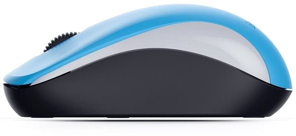 Myš Genius NX-7000 modrá Bočný pohľad