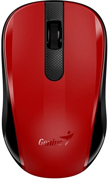 Myš Genius NX-8008S, červeno-čierna ...