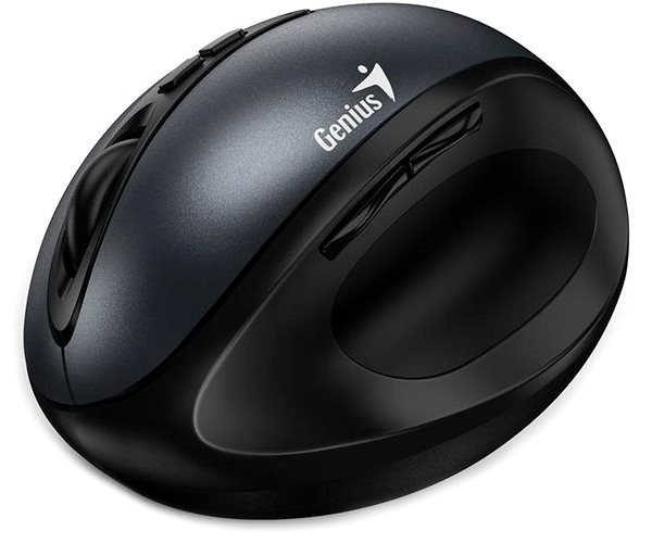 Myš Genius Ergo 8300S, čierno-sivá ...