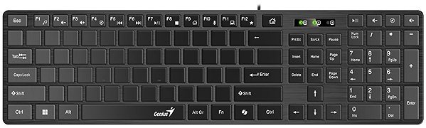 Keyboard Genius Slimstar K500 Education - layout without letters ...