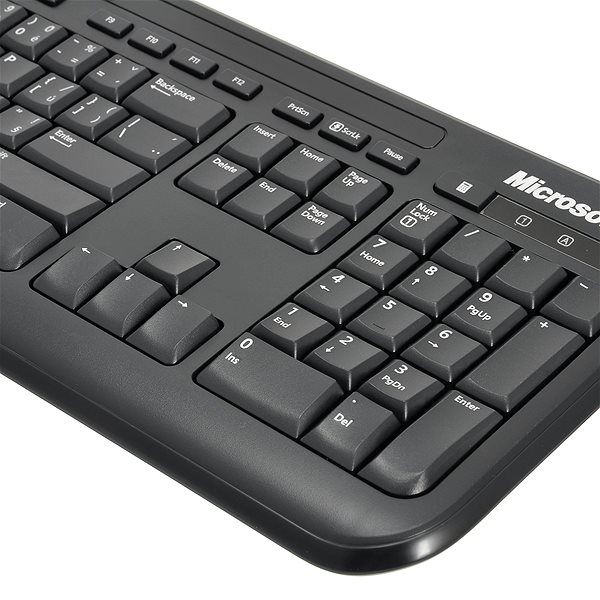 Klávesnica Microsoft Wired Keyboard 600 CZ USB Vlastnosti/technológia