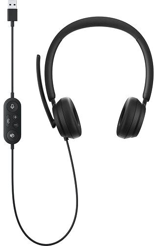 Kopfhörer Microsoft Modern USB Headset - schwarz Anschlussmöglichkeiten (Ports)