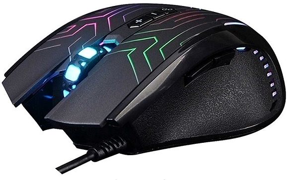 Gaming Mouse A4tech X87 Oscar Neon Lateral view