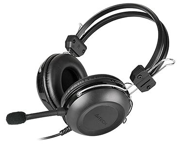 Gaming Headphones A4tech HU-35 USB, Black Lifestyle