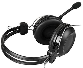 Gaming Headphones A4tech HU-35 USB, Black Lifestyle 2
