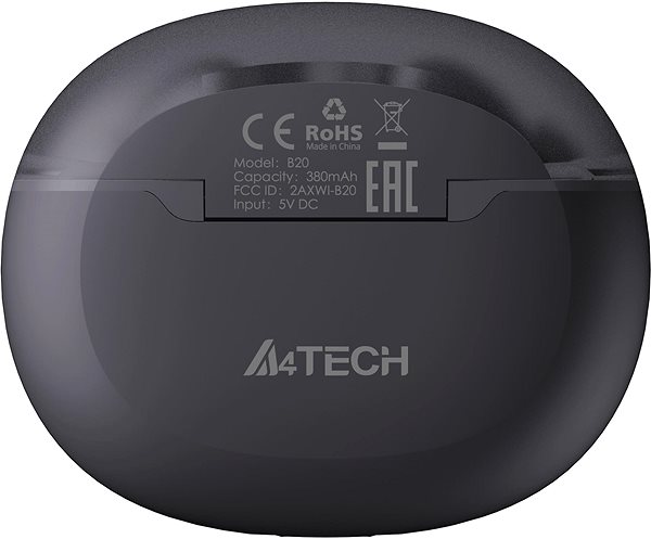 Wireless headphones A4tech 2D Drumtek B20 grey .