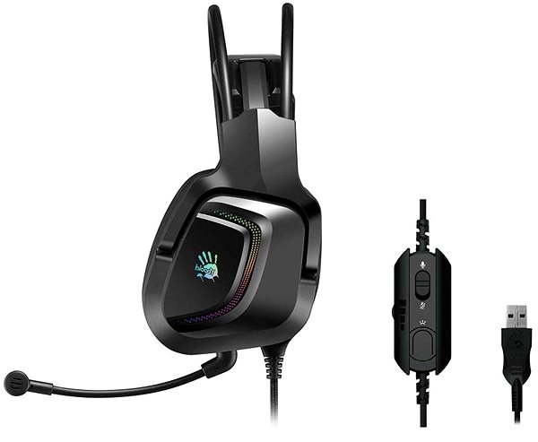 Gaming Headphones A4tech Bloody G575 7.1 Virtual Lateral view