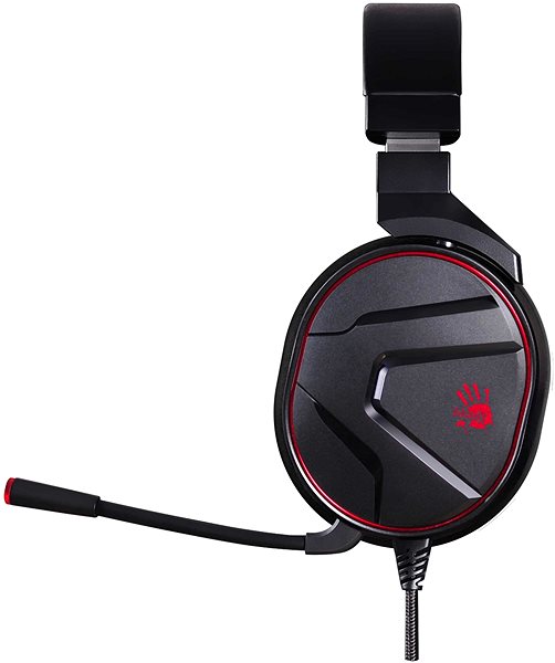 Gaming Headphones A4tech Bloody G600i, Black Lateral view