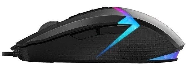 Gaming Mouse A4tech BLOODY W60MAX, Gaming Mouse, USB, CORE 3 Lateral view