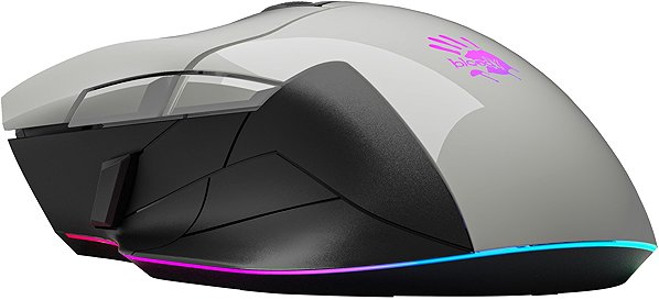 Gaming Mouse A4tech BLOODY W70MAX, White Lifestyle