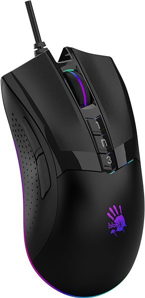 Gaming Mouse A4tech BLOODY W90MAX, Black Lifestyle