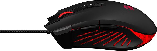 Gaming Mouse A4tech BLOODY V9M, Metal Underpasses Lateral view