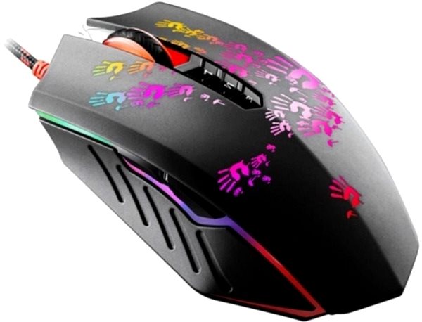 Gaming Mouse A4tech BLOODY A60 Blazing V-Track CORE 3 Lateral view