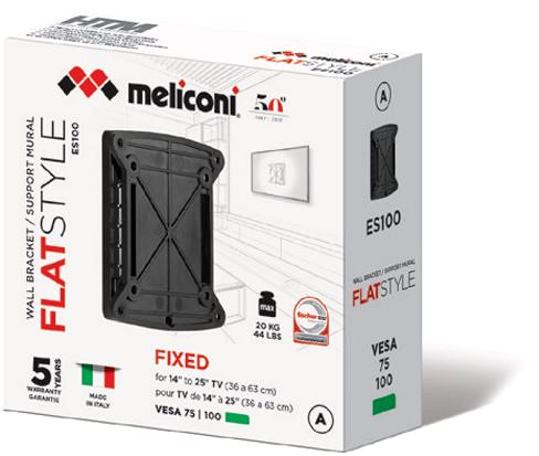 TV-Halterung Meliconi FlatStyle ES100 Verpackung/Box