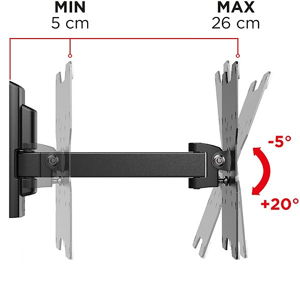 TV Mount Meliconi FlatStyle FR200 for TV 26