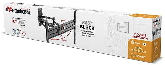 TV Mount Meliconi 580471 FlatStyle FDRP600 ...