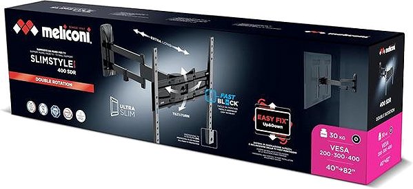 TV-Halterung Meliconi 480994 Slimstyle Plus 400 SDR ...