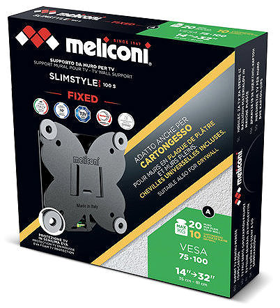 TV Mount Meliconi 480954 Slimstyle Plus 100S CG ...