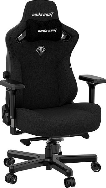 Gaming-Stuhl Anda Seat Kaiser Series 3 XL - schwarzer Stoff ...