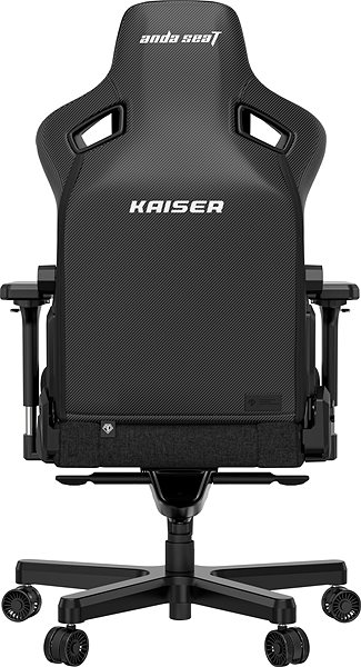 Gaming-Stuhl Anda Seat Kaiser Series 3 XL - schwarzer Stoff ...
