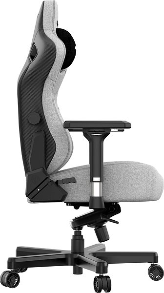 Gaming-Stuhl Anda Seat Kaiser Series 3 Premium Gaming Chair - L Grey Fabric ...