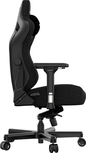 Herná stolička Anda Seat Kaiser Series 3 Premium Gaming Chair – L Black Fabric ...