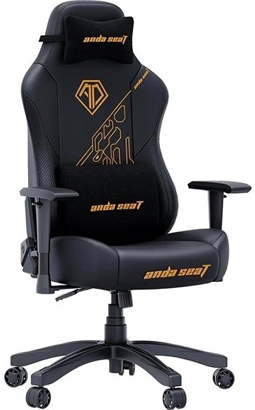Gaming Chair Anda Seat Phantom 3 Tiger Edition PVC Size L Black ...