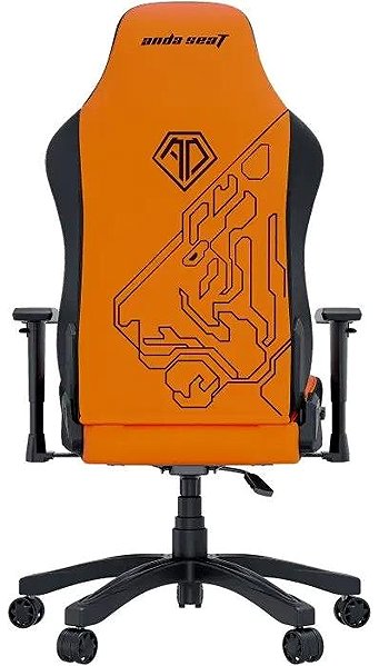 Gaming Chair Anda Seat Phantom 3 Tiger Edition PVC Size L Orange ...