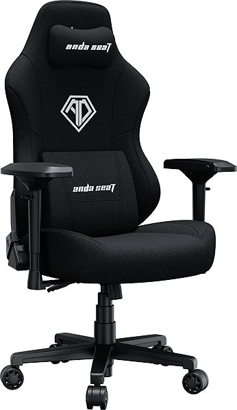 Gaming Chair Anda Seat Phantom 3 Pro Premium Gaming Chair - L size Black Fabric ...