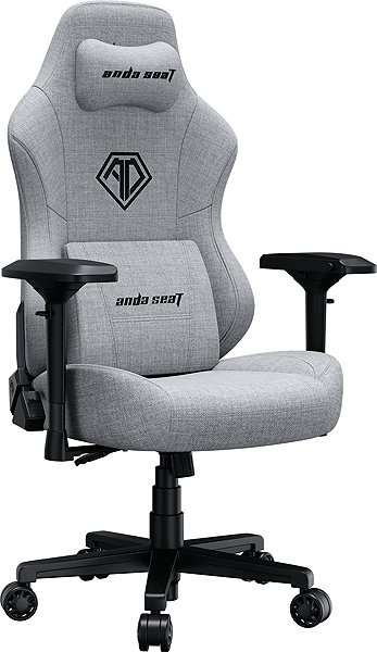 Gaming Chair Anda Seat Phantom 3 Pro Premium Gaming Chair - L size Grey Fabric ...