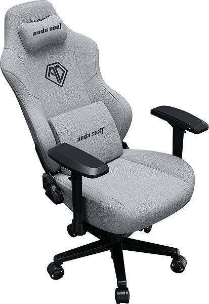 Gaming Chair Anda Seat Phantom 3 Pro Premium Gaming Chair - L size Grey Fabric ...