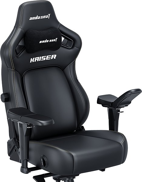 Gaming Chair Anda Seat Kaiser 4 Premium Gaming Chair - XL size Black ...