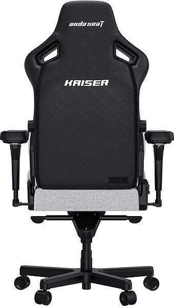 Gaming Chair Anda Seat Kaiser 4 Premium Gaming Chair - XL size Grey Fabric ...