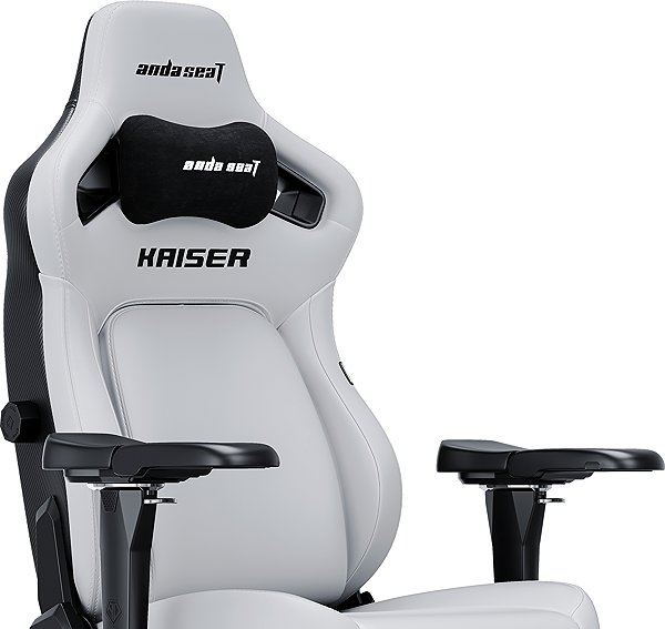 Gaming Chair Anda Seat Kaiser 4 Premium Gaming Chair - XL size White ...