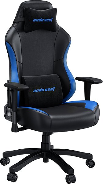 Gaming Chair Anda Seat Luna Premium Gaming Chair - L size Black & Blue ...