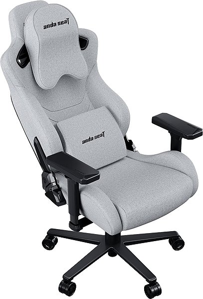 Gaming Chair Anda Seat Kaiser 2 Pro Premium Gaming Chair - XL size Gray Fabric ...