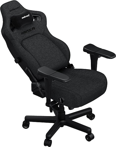 Gaming Chair Anda Seat Kaiser 4 Premium Gaming Chair - XL Dark Gray Fabric ...