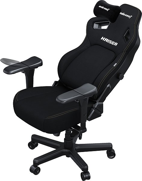 Gaming Chair Anda Seat Kaiser 4 Premium Gaming Chair - L Size Black PVC ...