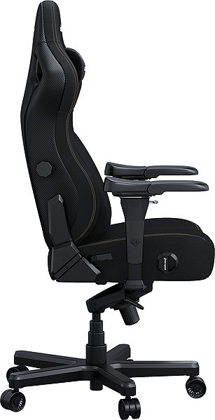 Gaming Chair Anda Seat Kaiser 4 Premium Gaming Chair - L Size Black PVC ...