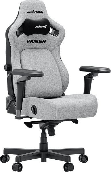 Gaming Chair Anda Seat Kaiser 4 V2 Size XL Gray Fabric ...